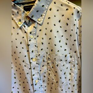 Lemon Printed Oxford Shirt